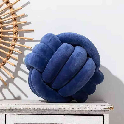 Décoration du Coussin Noeud​ Bleu
