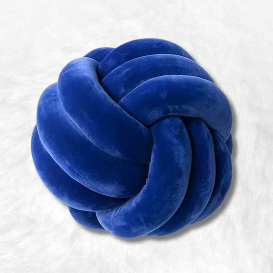 Coussin Noeud​ Bleu marine