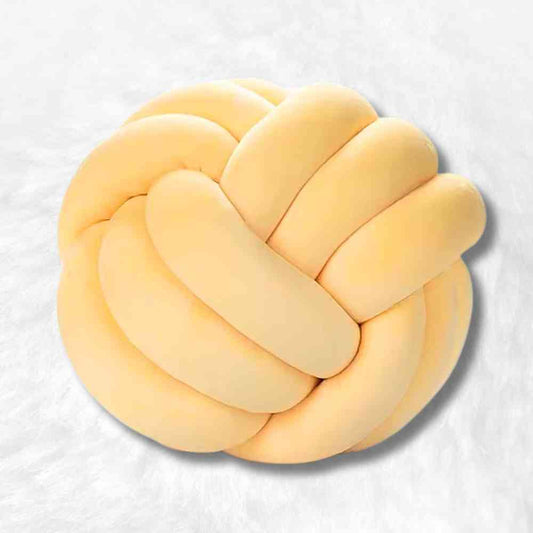 Coussin Noeud​ Jaune
