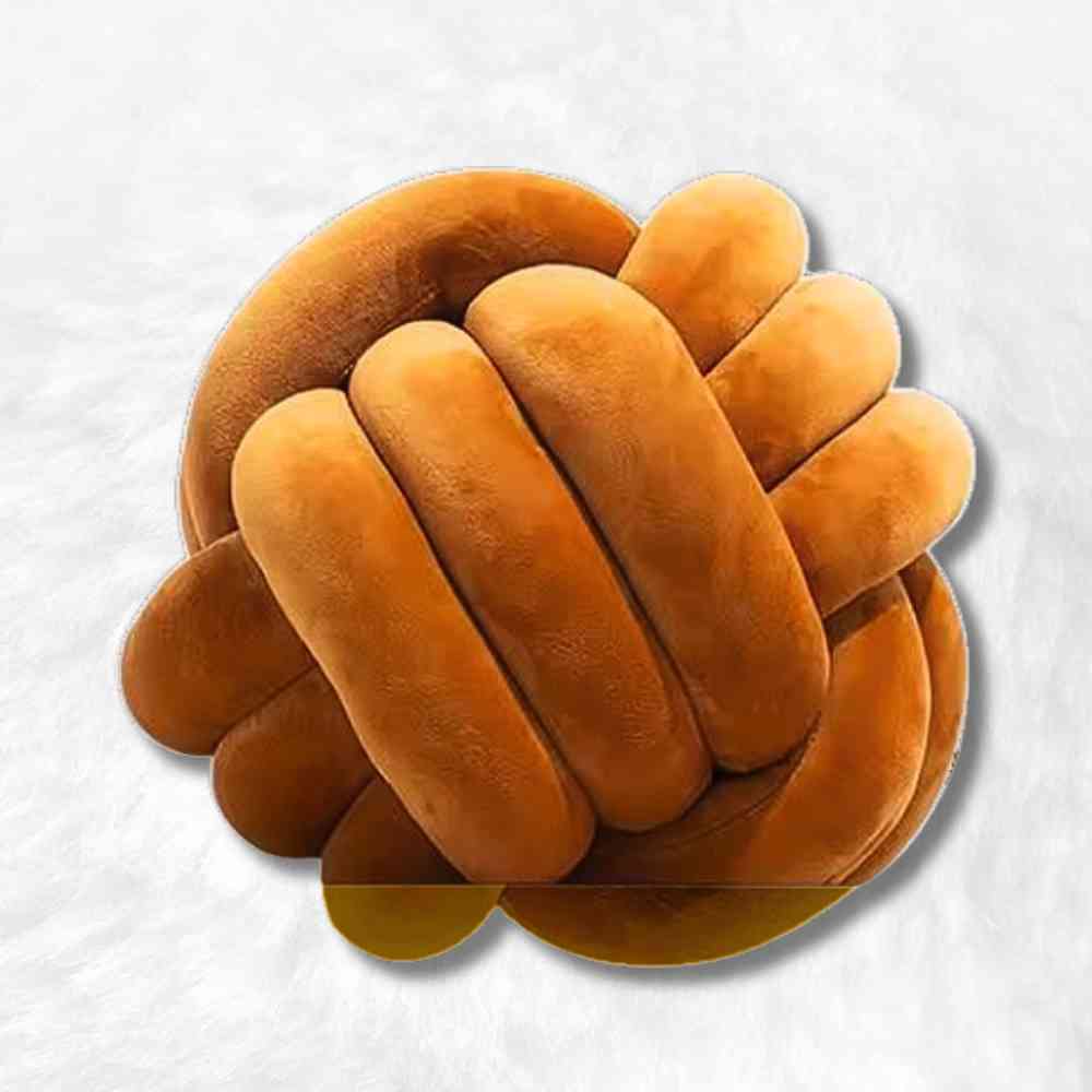 Coussin Noeud​ Orange !