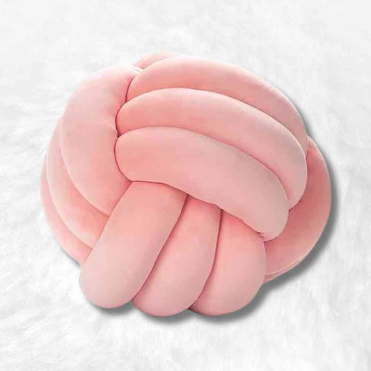 Coussin Noeud​ Rose
