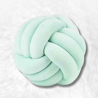 Coussin Noeud​ Vert pastel