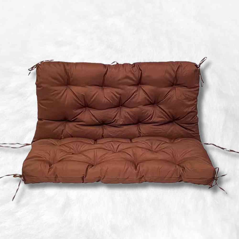 Coussin pour Banquette Extérieure marron