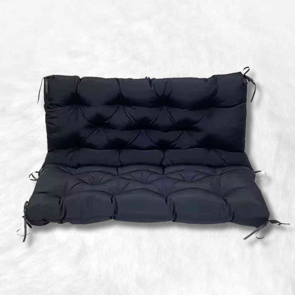 Coussin pour Banquette Extérieure noir