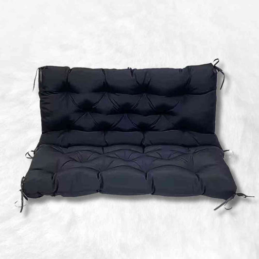 Coussin pour Banquette Extérieure noir