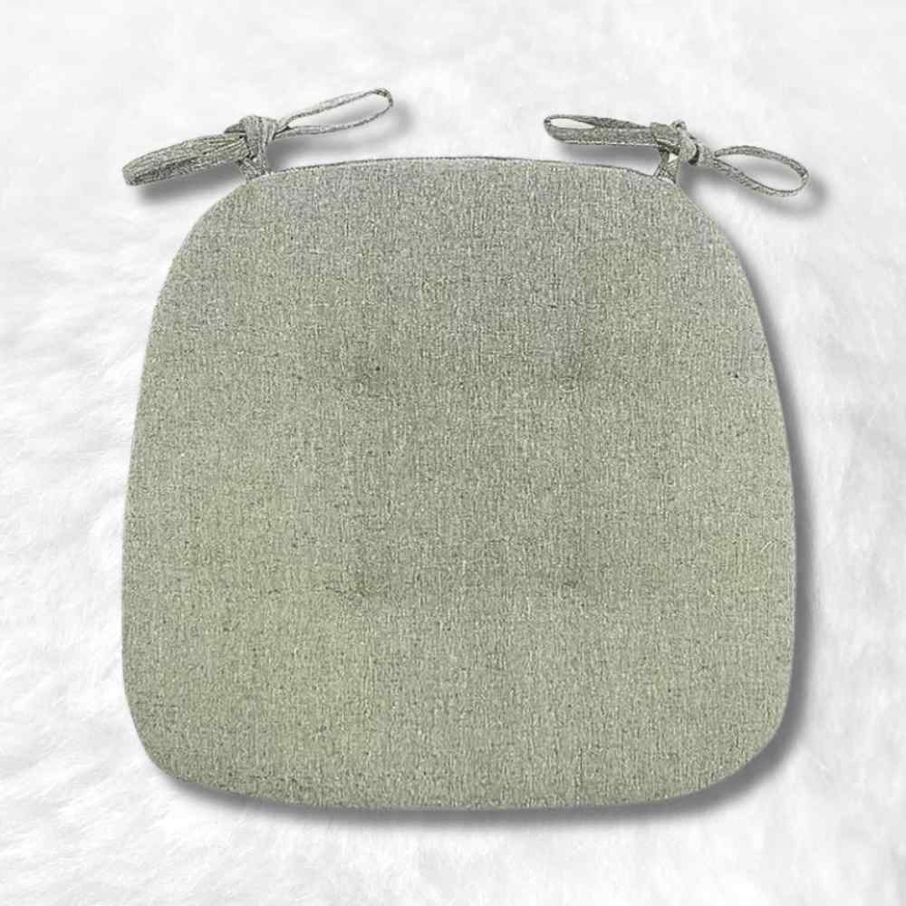Coussin pour Chaise de Cuisine​ vert type galette