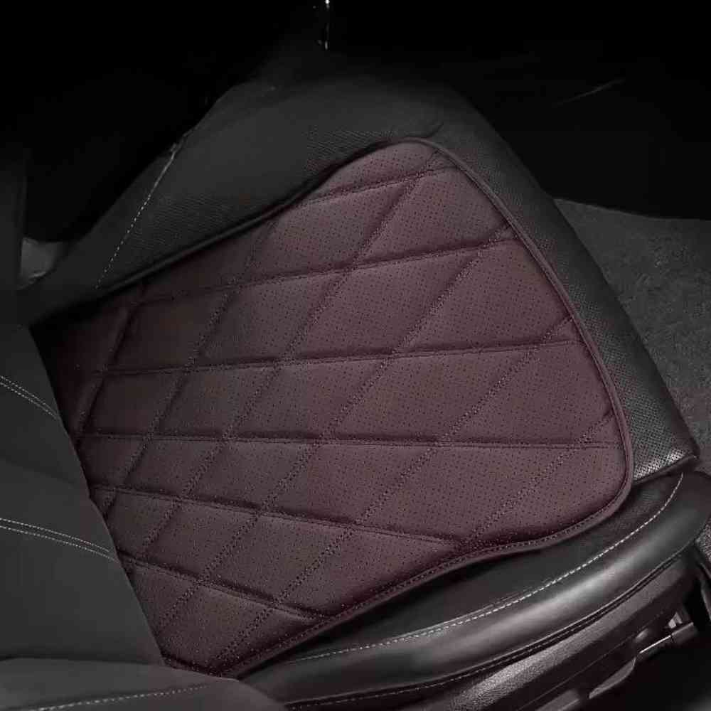 Coussin Voiture Fessier​ Cuire pu marron utilisation sur un siège
