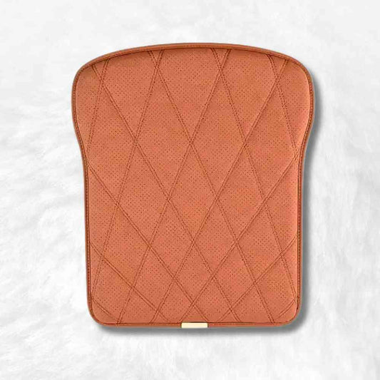 Coussin Voiture Fessier​ Cuire pu orange