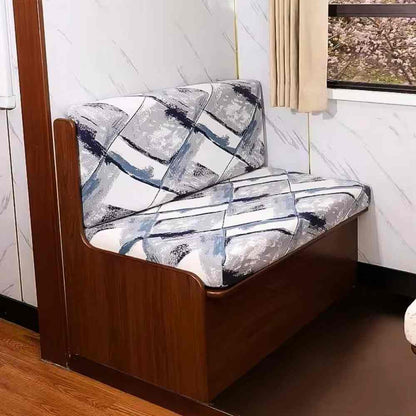 Housse Banquette Camping Car glacier​ sur un banc