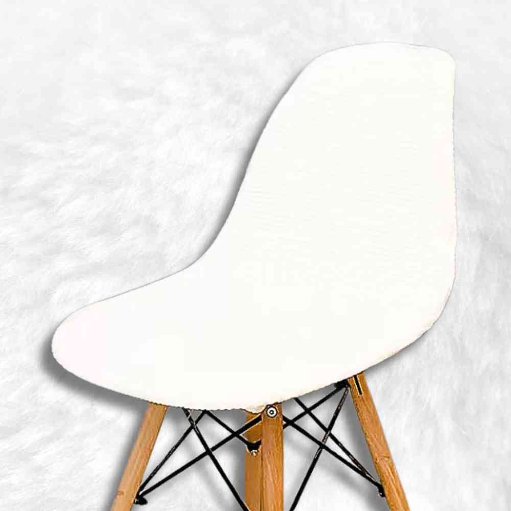 Housse de Chaise Scandinave​ blanche