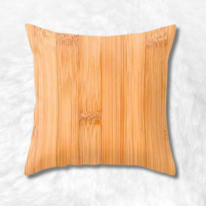 Housse Coussin Carré bois 2