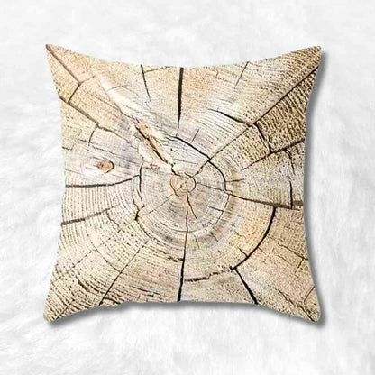 Housse Coussin Carré bois 3