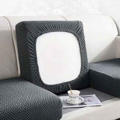 Housse de Canapé Extensible gris foncé