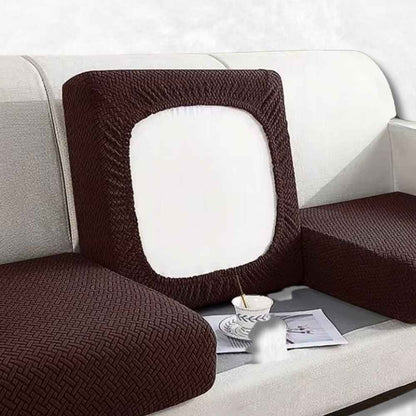 Housse de Canapé Extensible marron