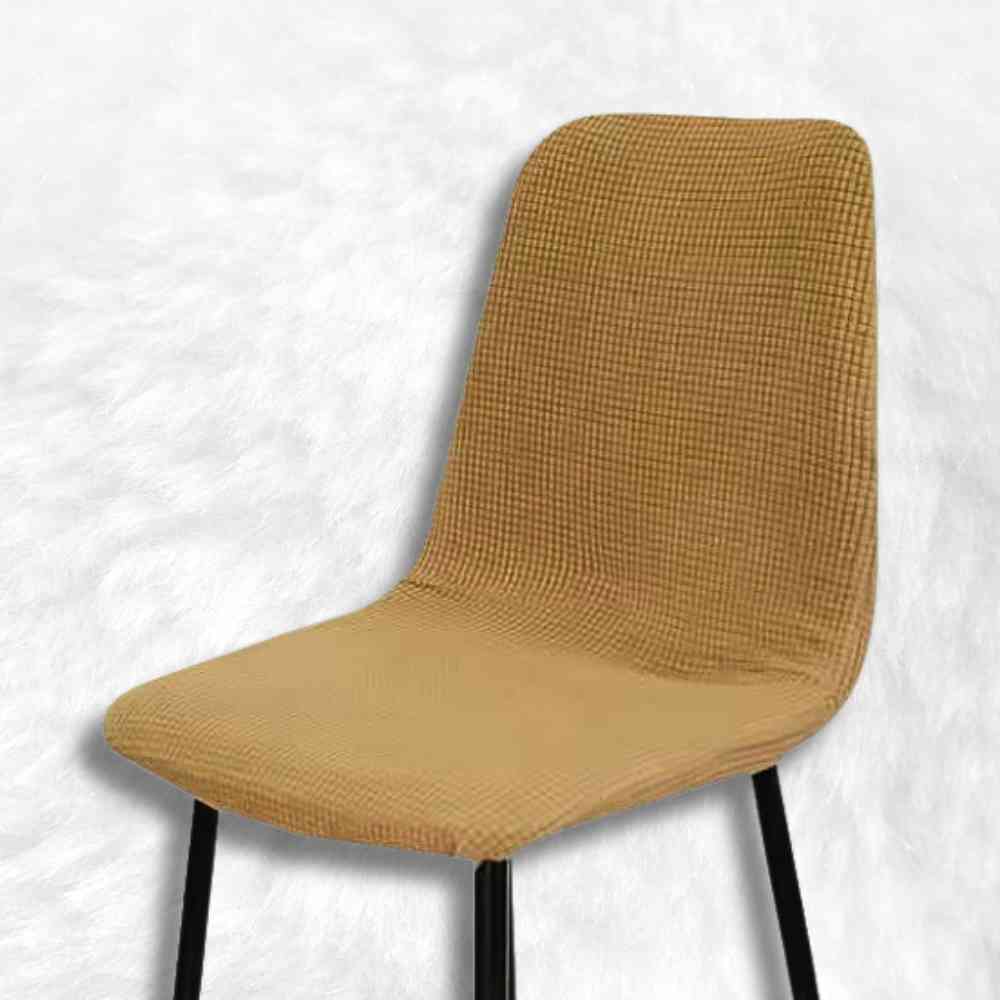 Housse de Chaise de Salle à Manger​ camel