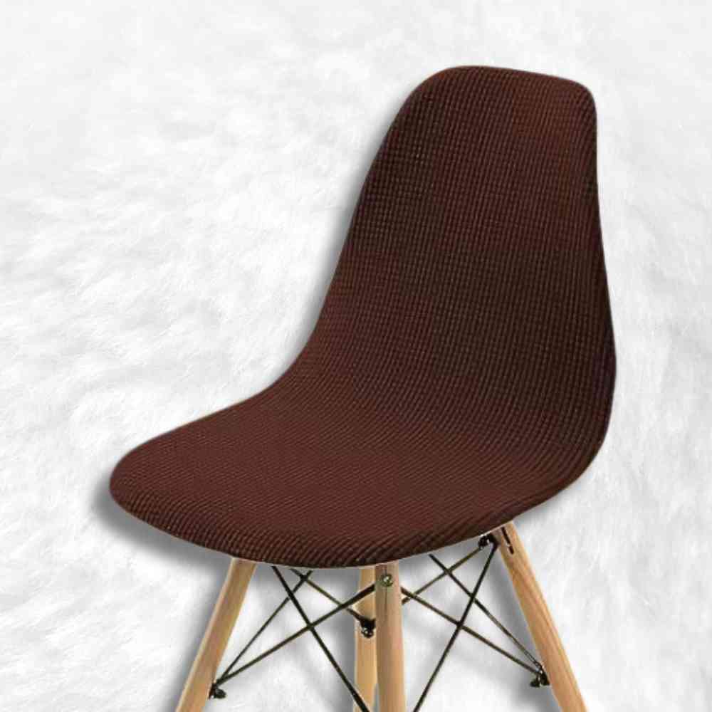 Housse de Chaise Extensible​ Imperméable marron