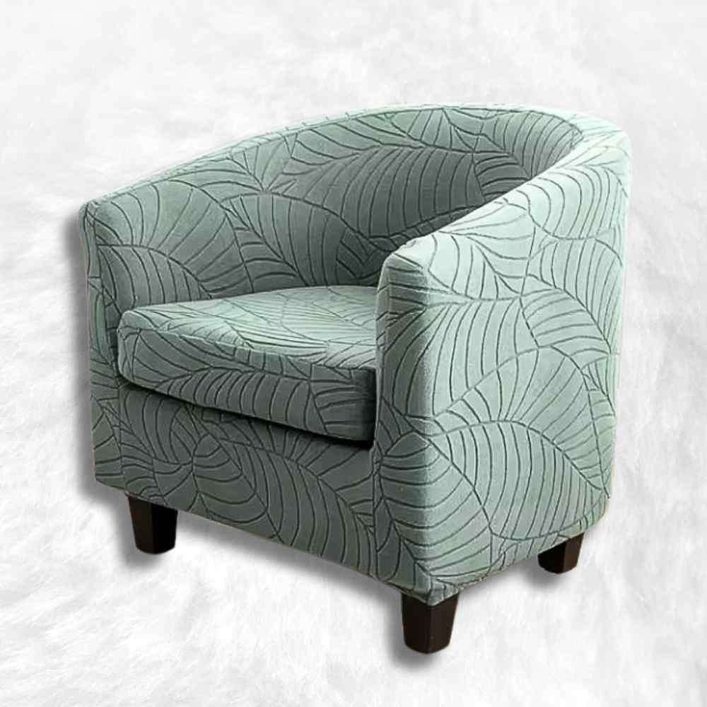 Housse Fauteuil Crapaud Extensible vert