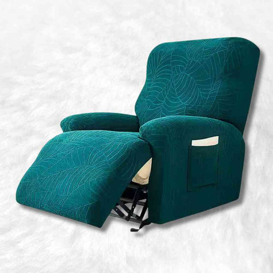 Housse Fauteuil Relax Imperméable bleu canard
