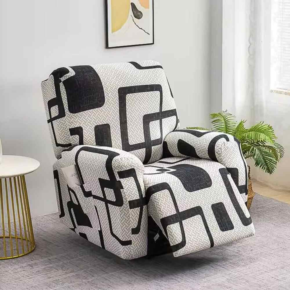 Housse Fauteuil Relax Géométrique salon
